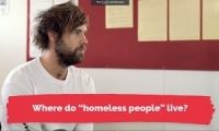 Danny Clayton interviews primary school kids about homelessness