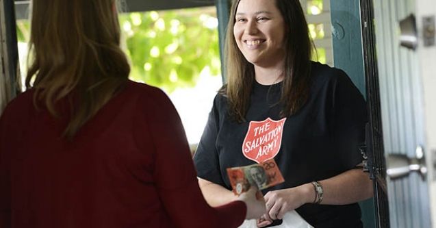 Sign up to join the Salvos' army of hope this National Volunteer Week