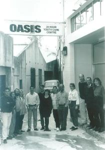 1992 Oasis Staff in Laneway
