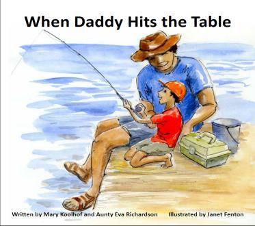 Image of book cover "When Daddy Hits The Table"